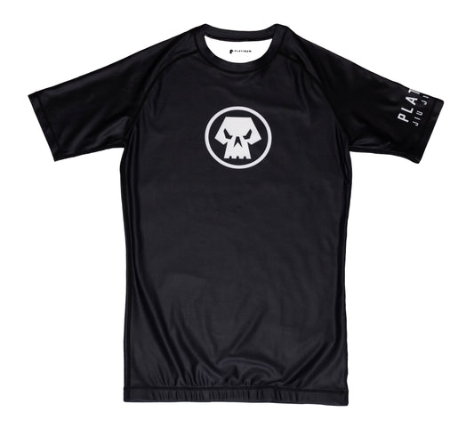 BLACK SHORT SLEEVE RASHGUARD