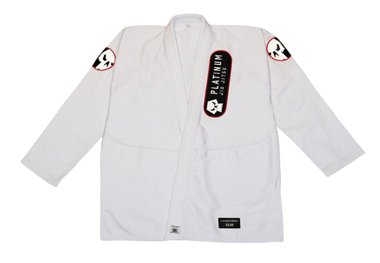 WHITE COMP BJJ KIMONO