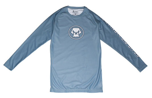 STEEL BLUE LONG SLEEVE RASHGUARD