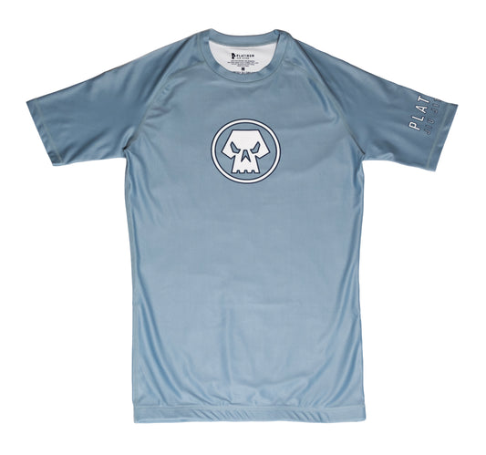 STEEL BLUE SHORT SLEEVE RASHGUARD