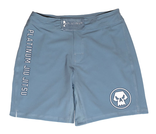 STEEL BLUE GRAPPLING SHORTS