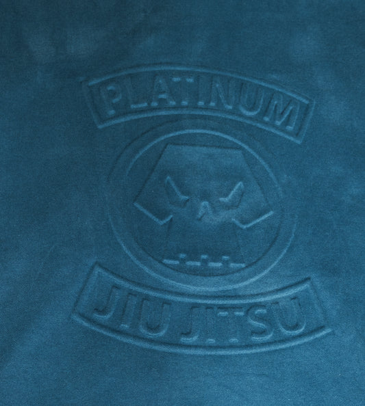 PREMIUM QUALITY 3D EMBOSSED HOODIE SAPPHIRE BLUE