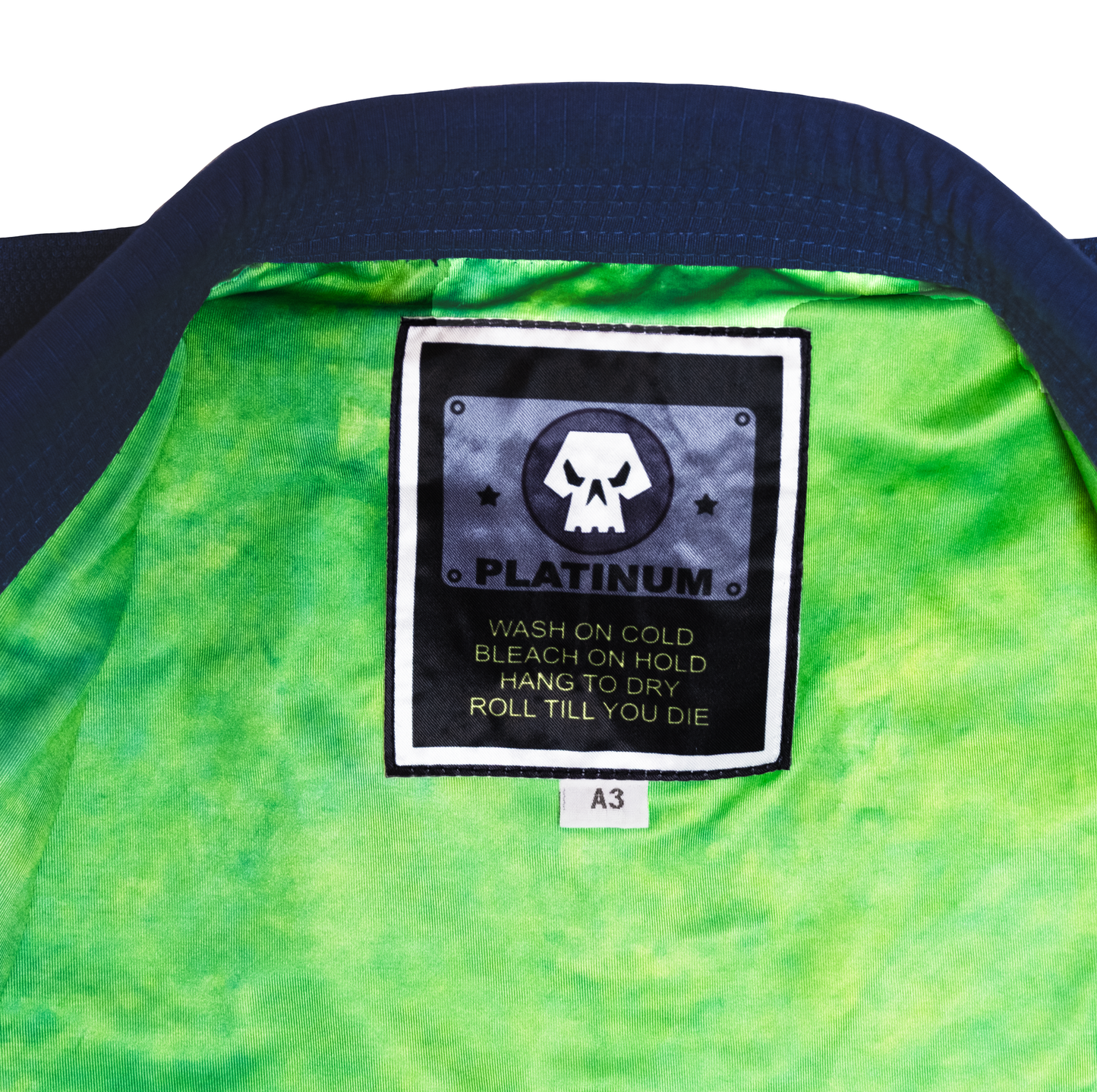 Green Buddha Navy Blue BJJ Gi