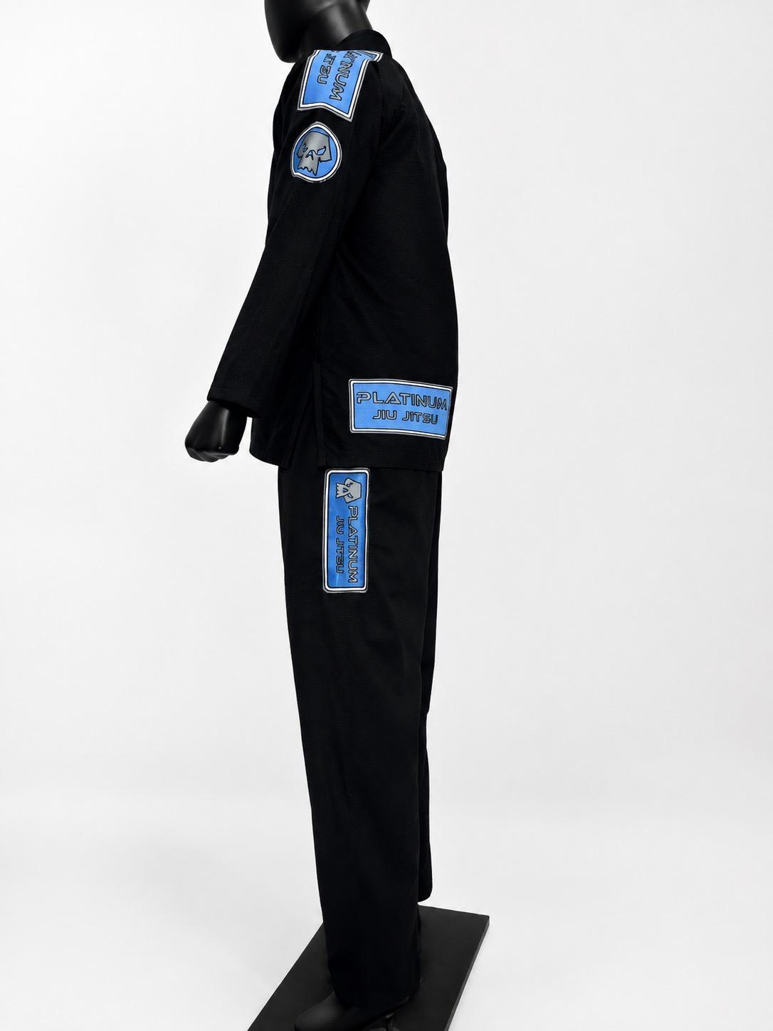 PREMIUM QUALITY "MITSUDOMOE" JIU JITSU GI - BLACK