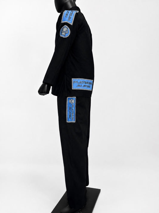 PREMIUM QUALITY "MITSUDOMOE" JIU JITSU GI - BLACK