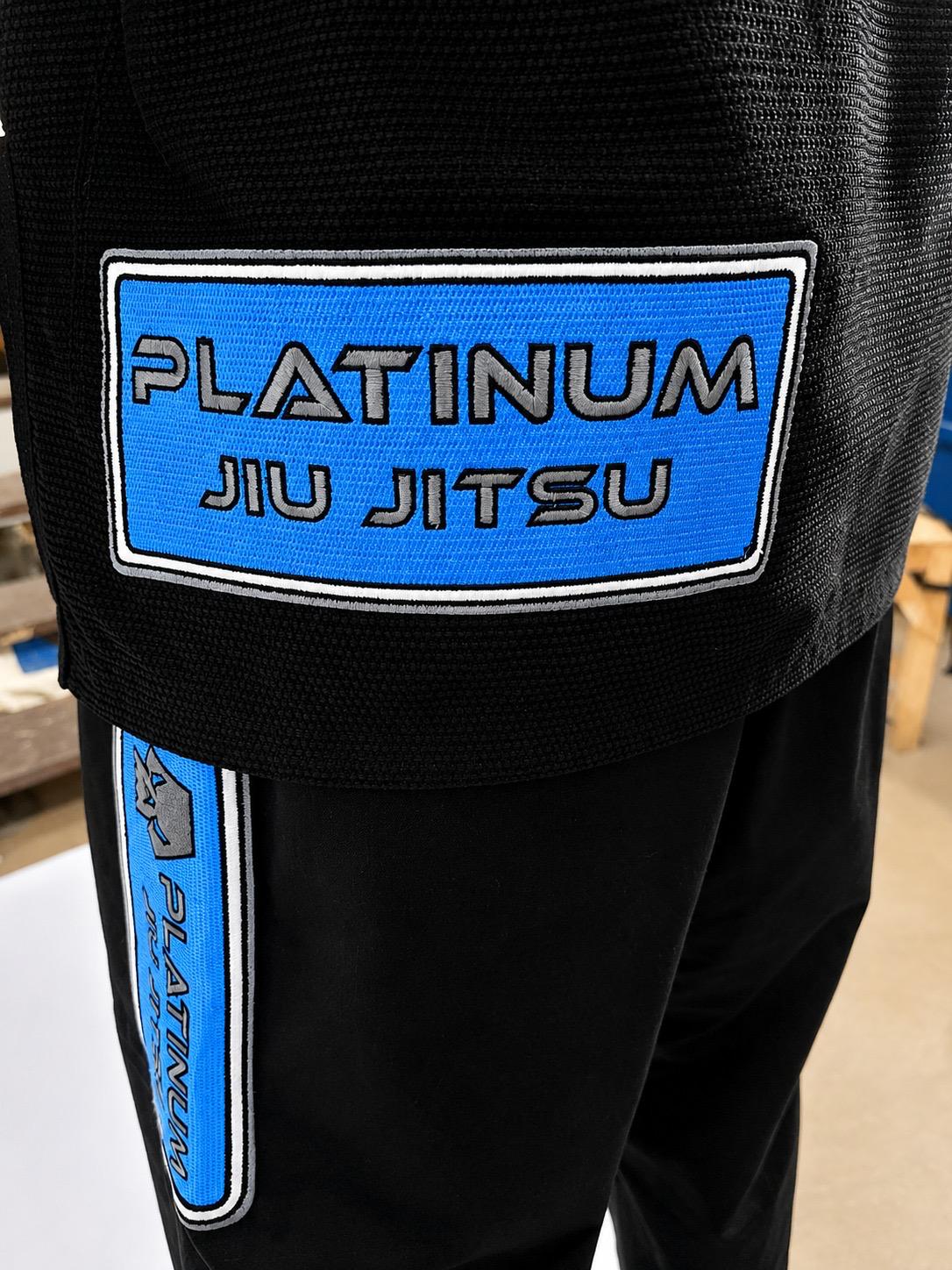 PREMIUM QUALITY "MITSUDOMOE" JIU JITSU GI - BLACK