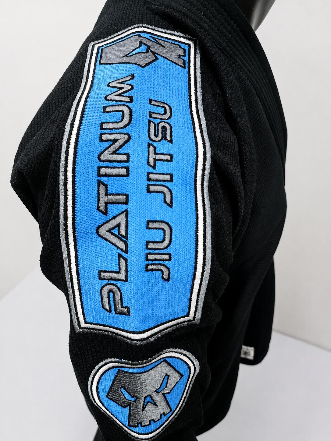 PREMIUM QUALITY "MITSUDOMOE" JIU JITSU GI - BLACK