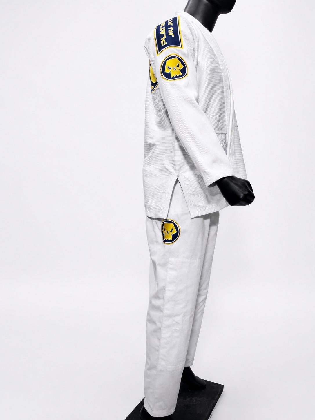 PREMIUM QUALITY "MITSUDOMOE" JIU JITSU GI - WHITE