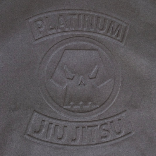 PREMIUM QUALITY 3D EMBOSSED HOODIE ASH GREY