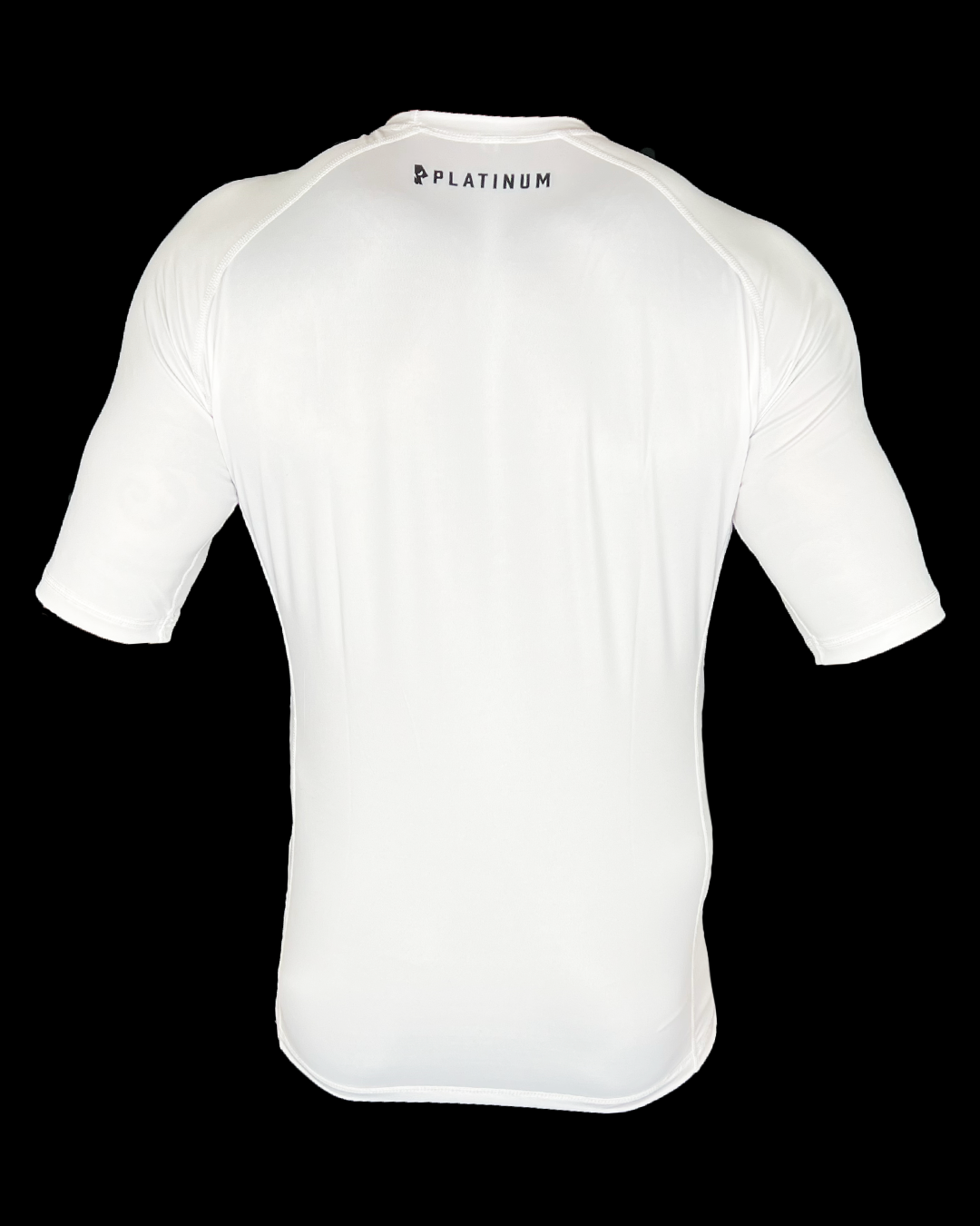 Short Sleeve White Rash Guard